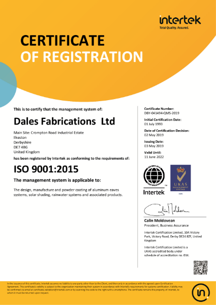 ISO 9001:2015 Quality Assurance