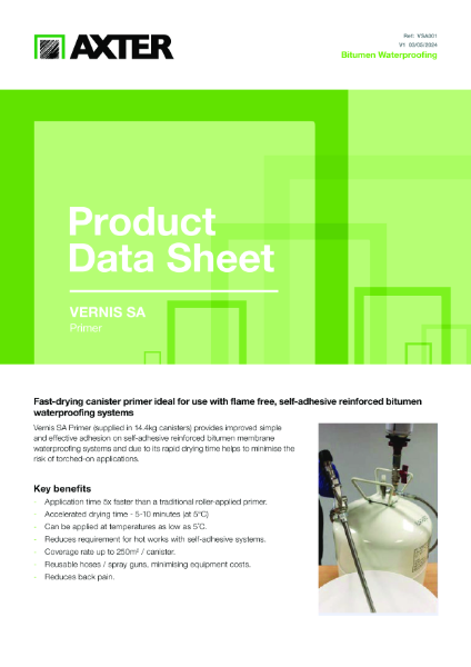 Vernis SA Technical Data Sheet