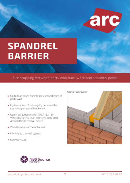 Spandrel Barrier Data Sheet