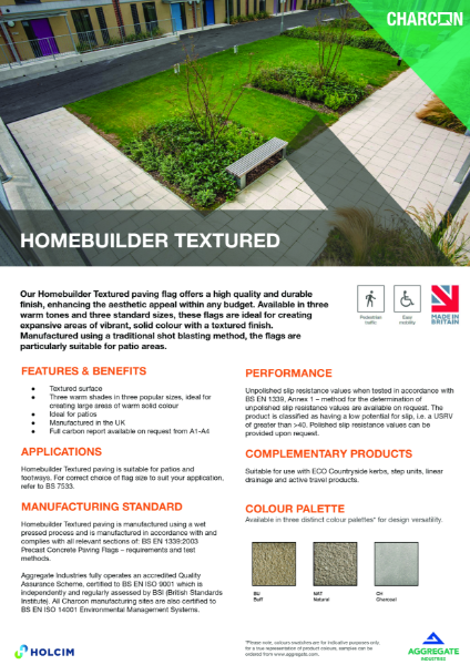 Homebuilder Textured TDS