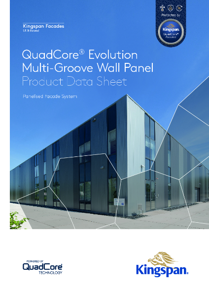 QuadCore® Evolution Multi-Groove Wall Panel Datasheet