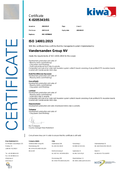 ISO 14001 Environmental Management Systems