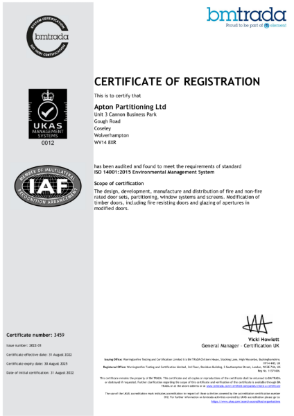 ISO 14001 Environmental Management Systems