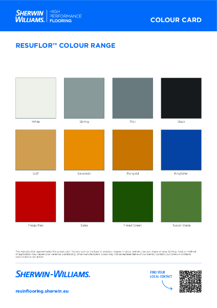 Resuflor-HPF-Colour-Card-Sherwin-Williams-English