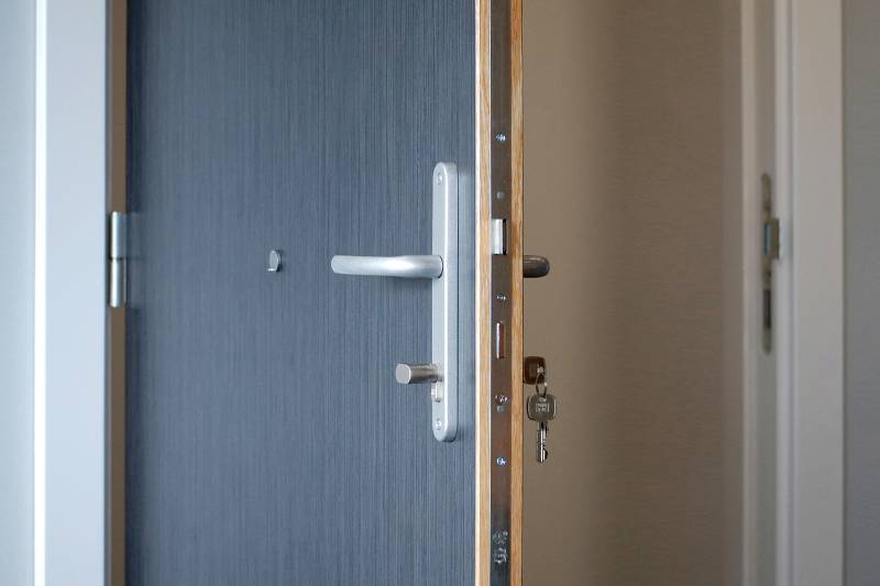 Internal Apartment Entrance Doors with Dual Security & Fire Specification