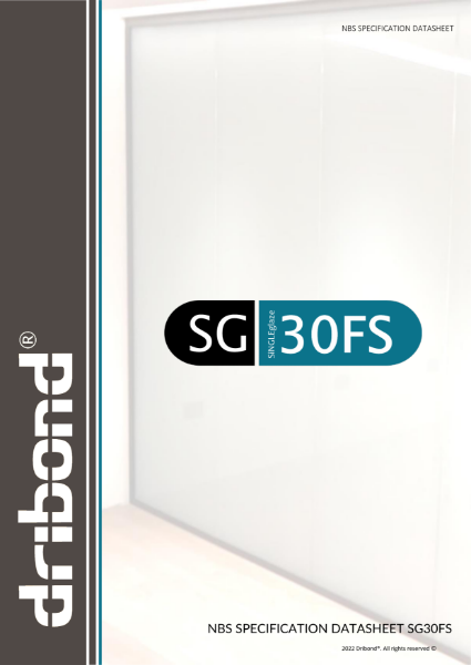 Dribond SG30FS NBS Datasheet