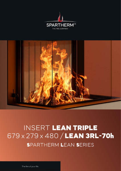 Spartherm Lean series wood fires