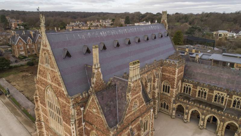 Welsh Slate tops the menu at Clifton College