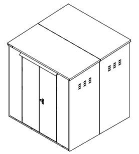 LokBox Horizontal Side Opening - Cycle Storage