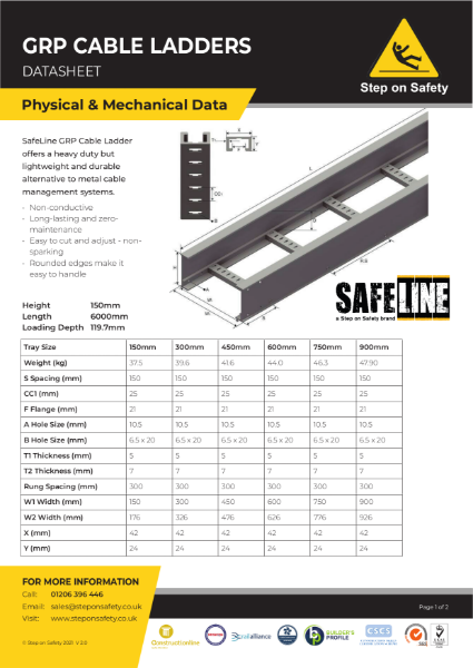 GRP Cable Ladders