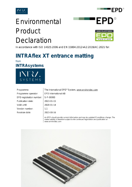 EPD - INTRAflex XT