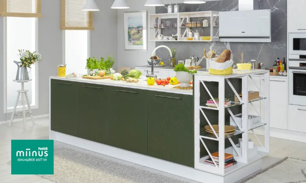 Puustelli Miinus - innovatiivista keittiösuunnittelua