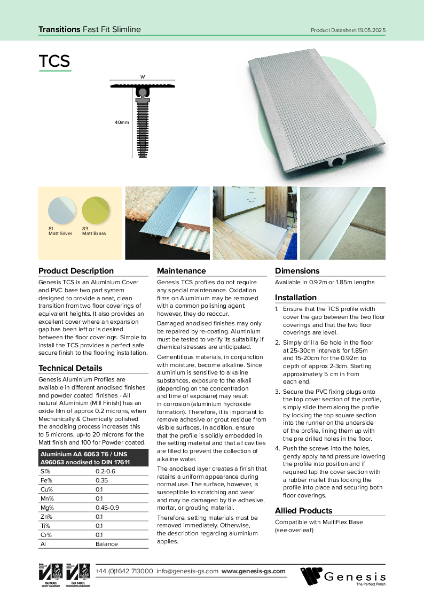 TCS Datasheet