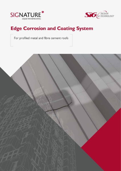 SIGnature Liquid Waterproofing Edge Corrosion and Coating System