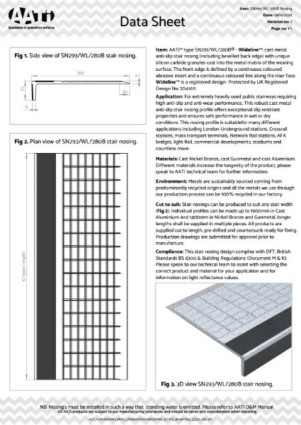 SN293-WL-280b Data Sheet