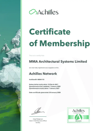 Achilles - Certificate of Membership