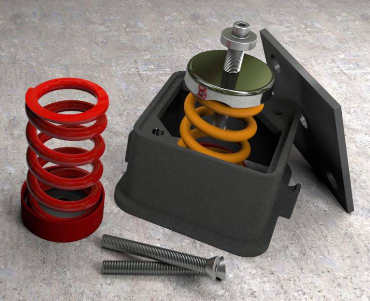 Kinetics LiftWRX - Spring Isolators