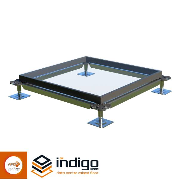 Glass Raised Access Floor Panel