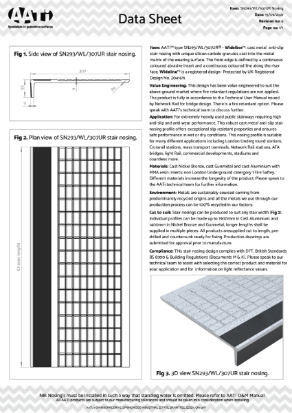 SN293-WL-307-UR Data Sheet