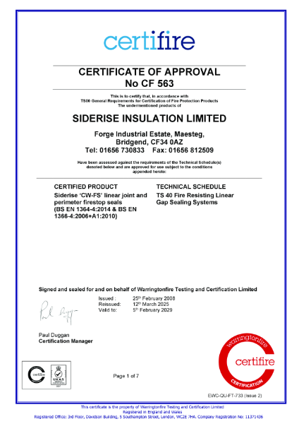 Certifire Certificate