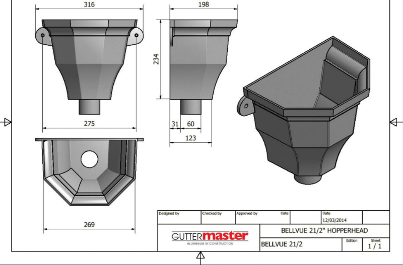 Guttermaster Cast Hopper Collection