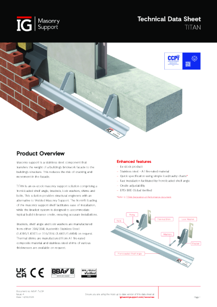 TITAN Technical Data Sheet