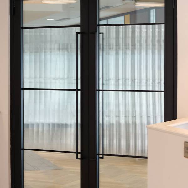 EI30/30 Technishield 65 Rebated Fire-Rated Double Glazed Door 
