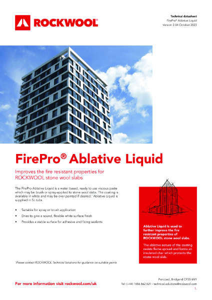 Ablative Liquid - Datasheet