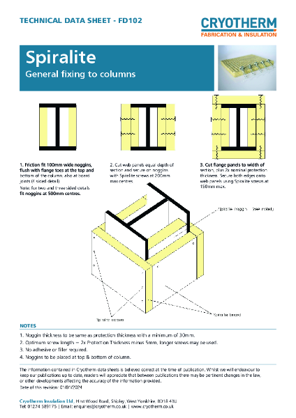 Cryotherm Data Sheet 9 Spiralite FD102
