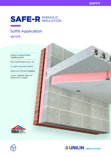 Safe-R SR/STP Soffit Plus Insulation