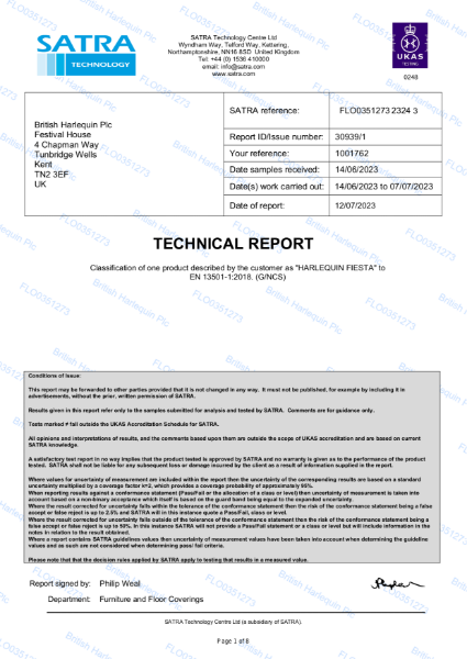 EN 13501-1 (Efectis)