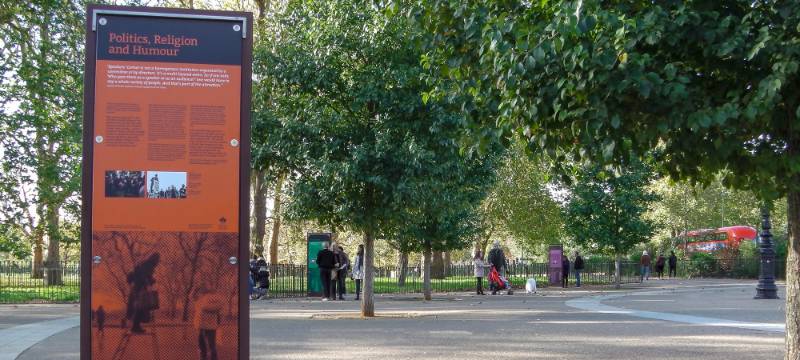 Hyde Park Speakers Corner, London (2018)