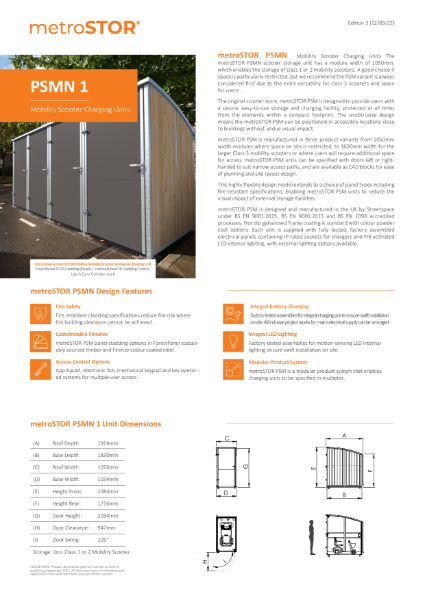 PSMN 1 Data Sheets