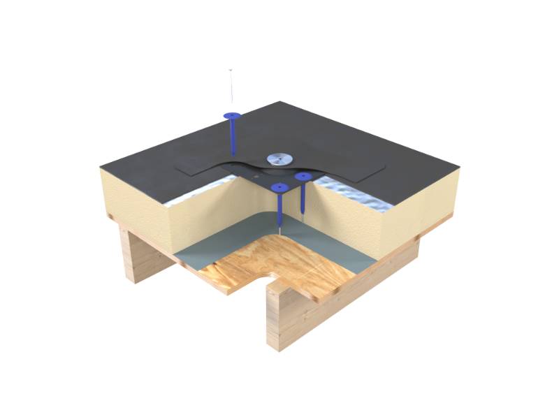 ROOFTRAK®  IFP-250 - Roof Integrated Fixing System