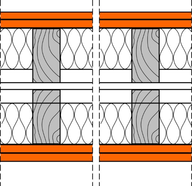 fermacell® 1H26 Twin Timber Stud Partition - Insulated Partition System