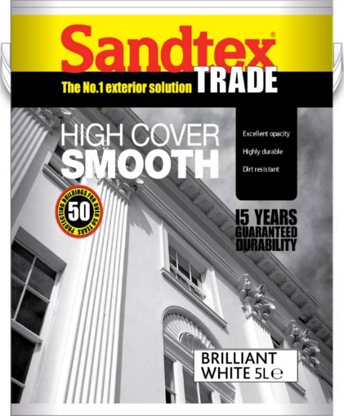 Crown Trade Sandtex Trade High Cover Smooth - Masonry paint