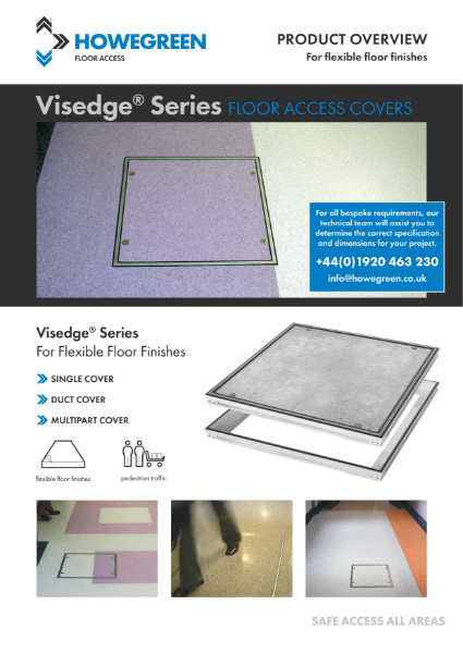 Visedge Series Flexible Floor Access Cover Product Overview