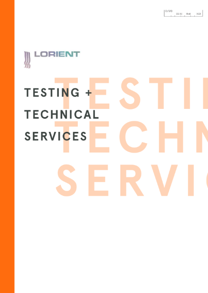 Testing & Technical Brochure