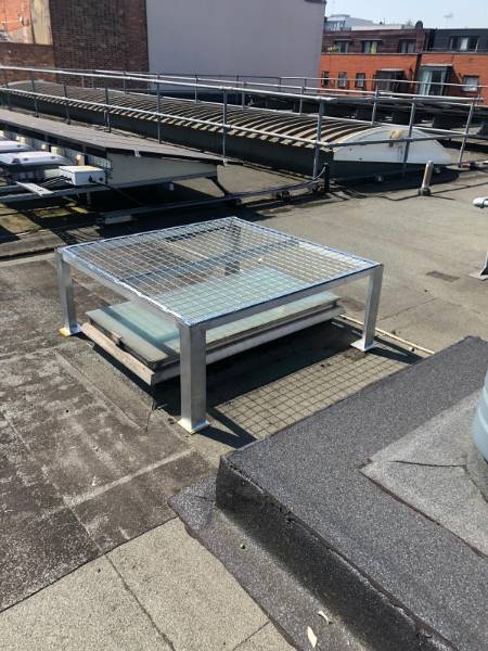 Security Window Screen - Fall Protection Cover for Fragile Surfaces