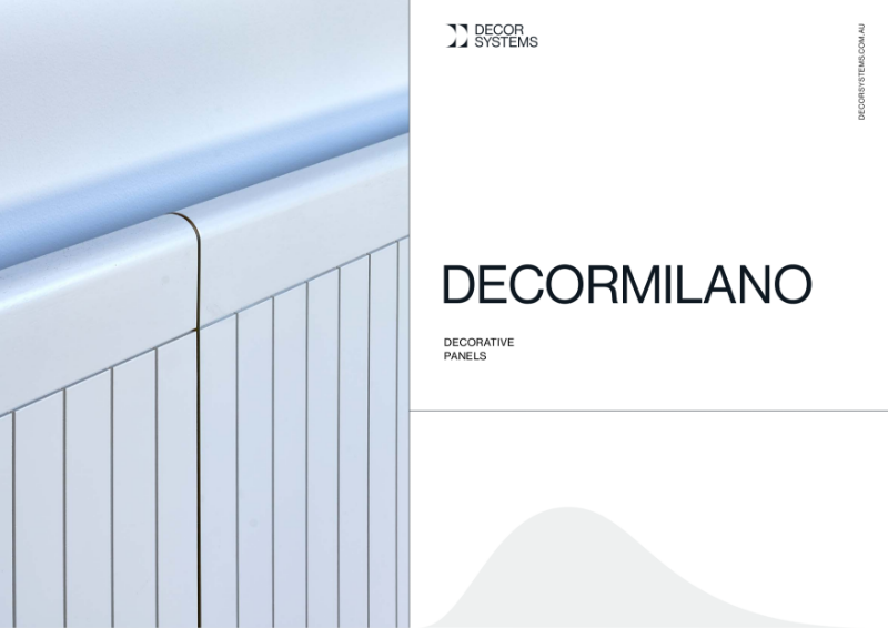 DecorMilano Product Data Sheet