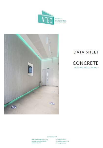 Concrete Texture Wall Panel System