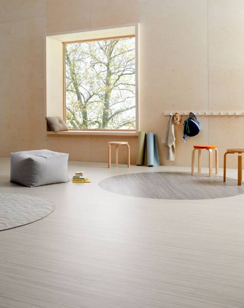 Marmoleum Linear Striato - Linoleum sheet flooring