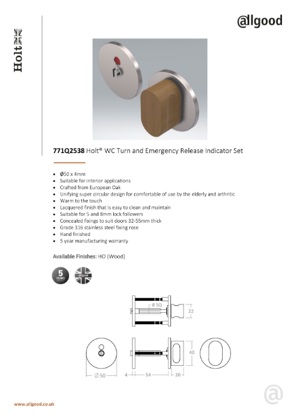 HO771Q2538 Datasheet Iss04