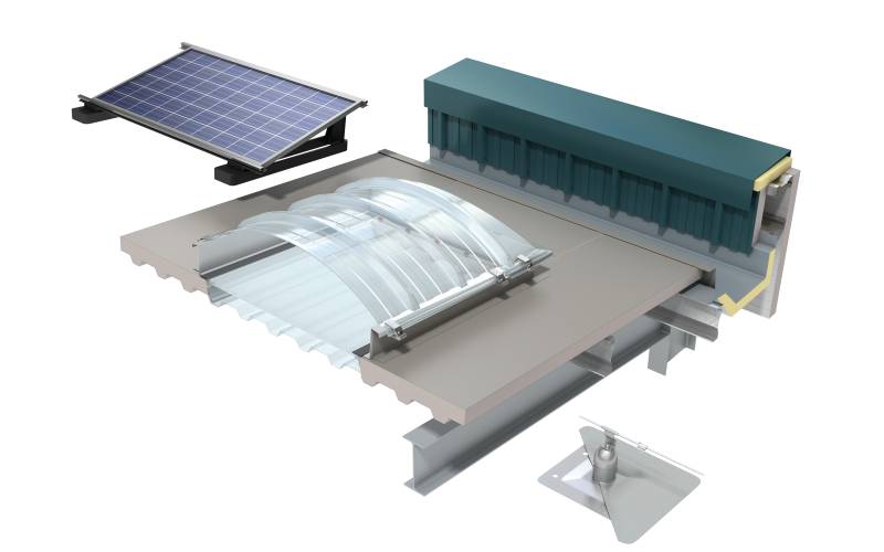QuadCore Topdek Roof Panel System