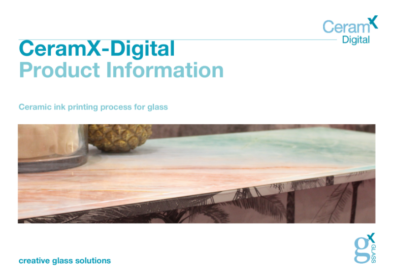 Ceramx-Digital Ceramic Printed Glass