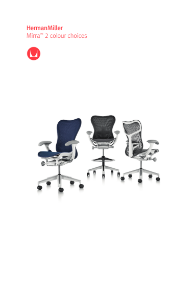 Mirra 2 Chair - Colour Choices