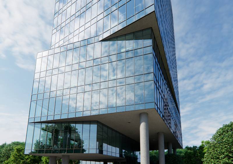 SunGuard™ SNE 50 - SNE 50 on Clear - Low-E Coated Glass 