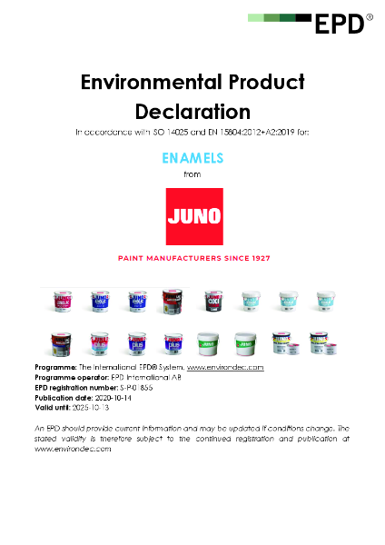 Junolac Anti-Corrosive Metal Paint - EPD