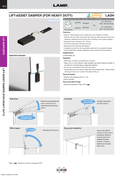 LADH Product Catalog