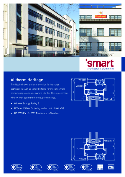 Alitherm Heritage Data Sheet